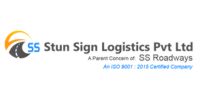 stun sign logistics tracking logo